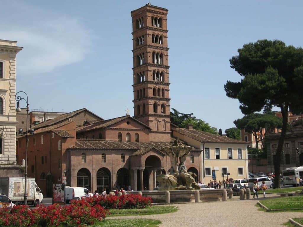 santa maira in cosmedin kilisesi roma