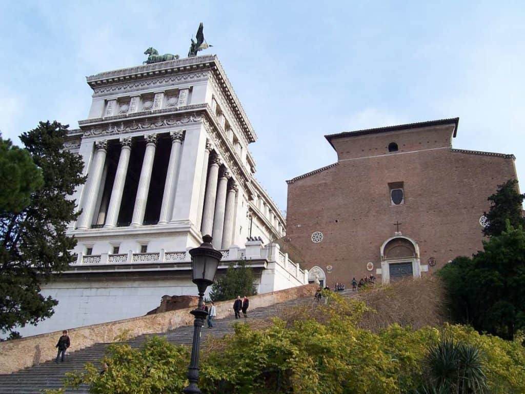 santa maria in ara coeli kilisesi roma