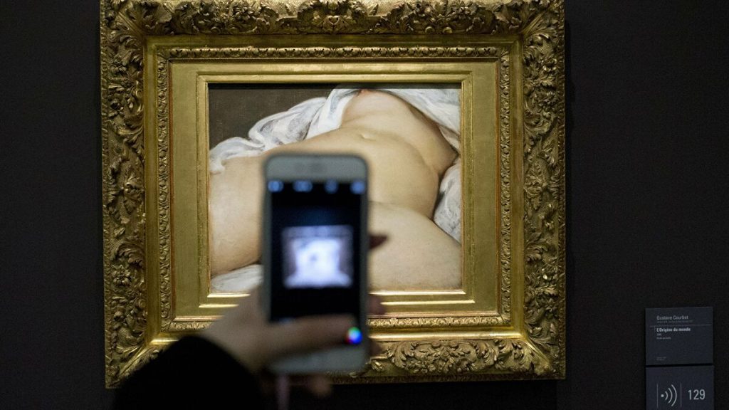 Dorsay müzesi- Courbet - Dünyanın kökeni