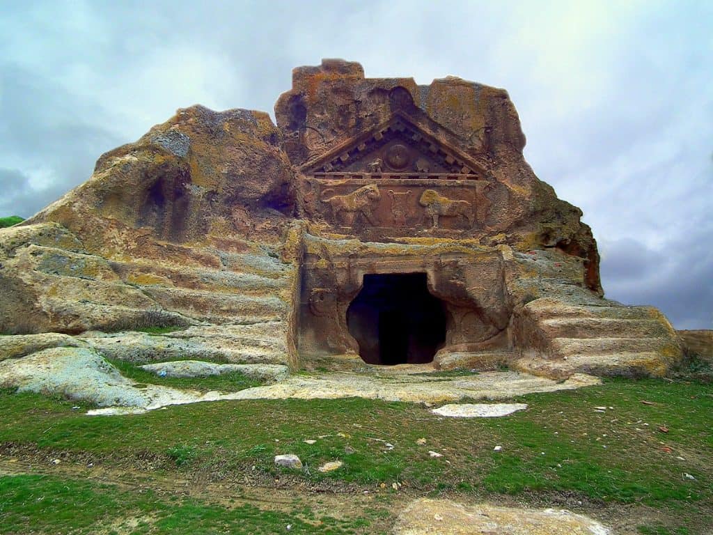 Solon'un Mezarı - Aslanlı Mabet ( Seyitgazi ), Eskişehir