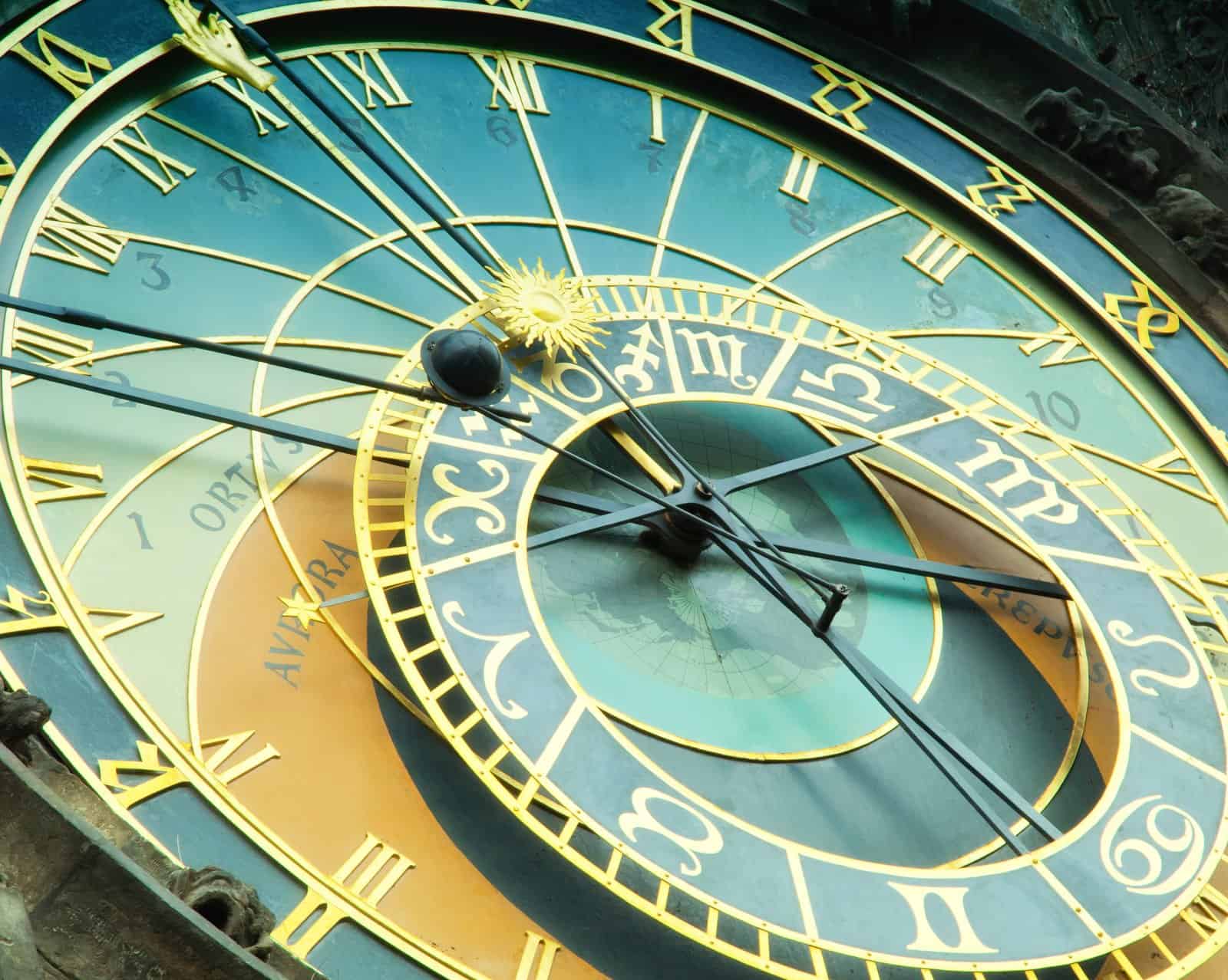 Astronomik Saat’in burç halkalı kadranı