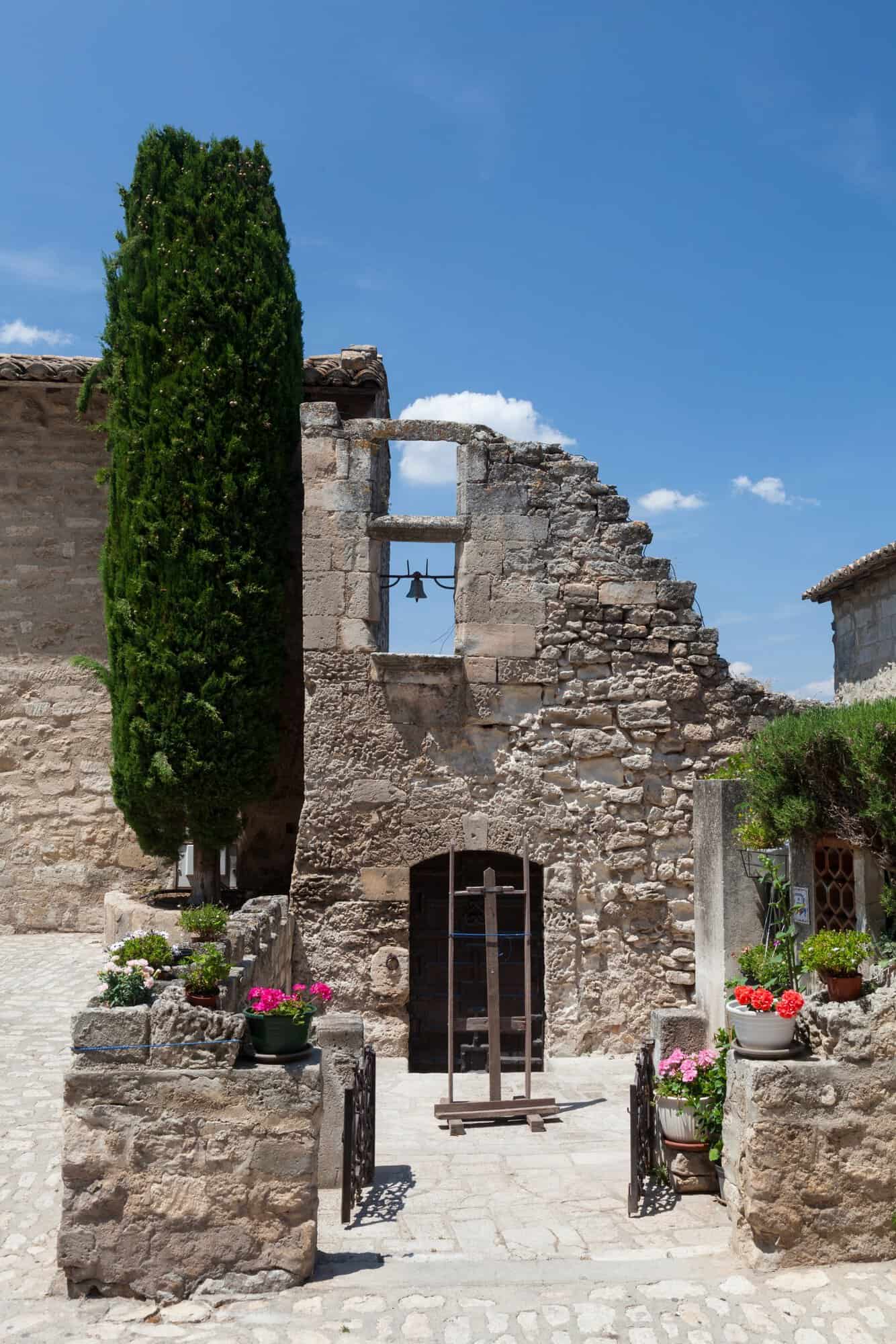 Les Baux-de-Provence köyü