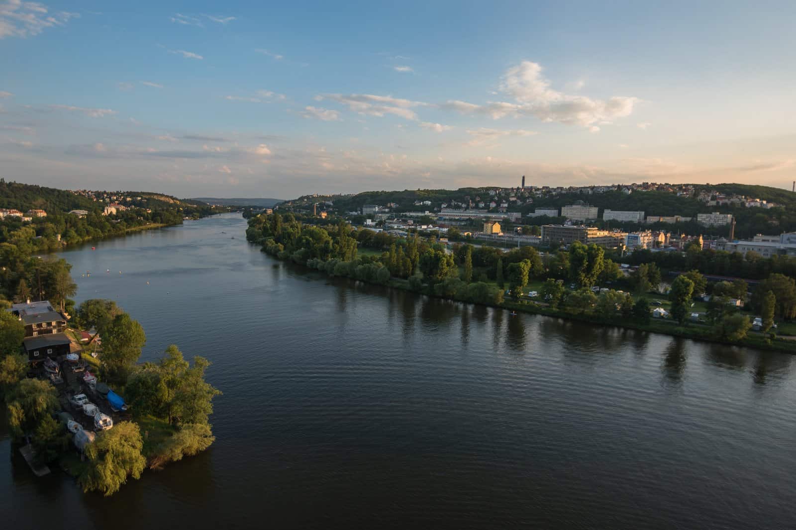 Vysehrad’dan gün batımı